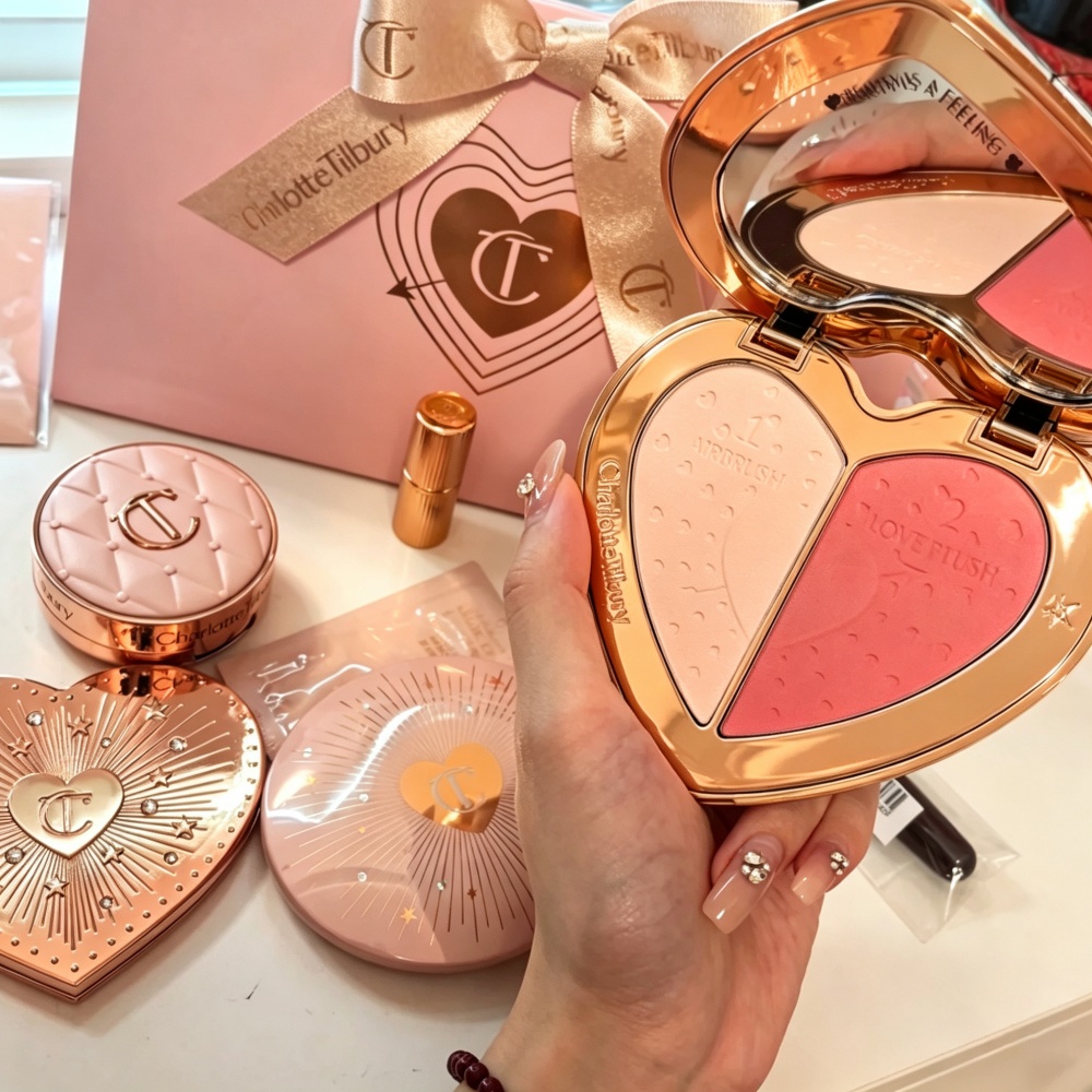 Rare Beauty Makeup Kit - Charlotte Tilbury Airbrush Flawless Finish Makeup