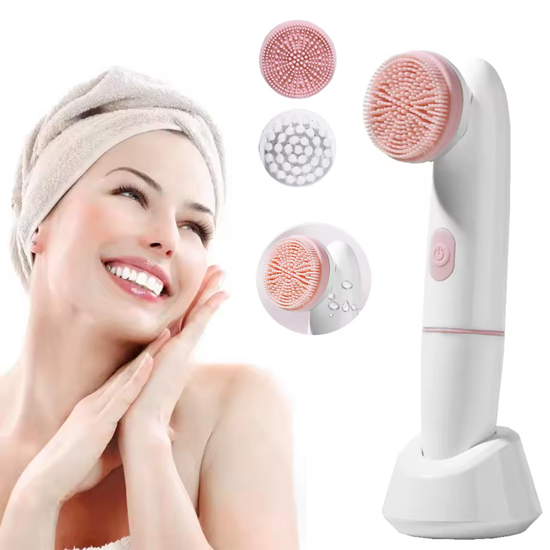 Electric Face Cleanser Brush - Elektryczna szczoteczka do czyszczenia twarzy, peelingująca,