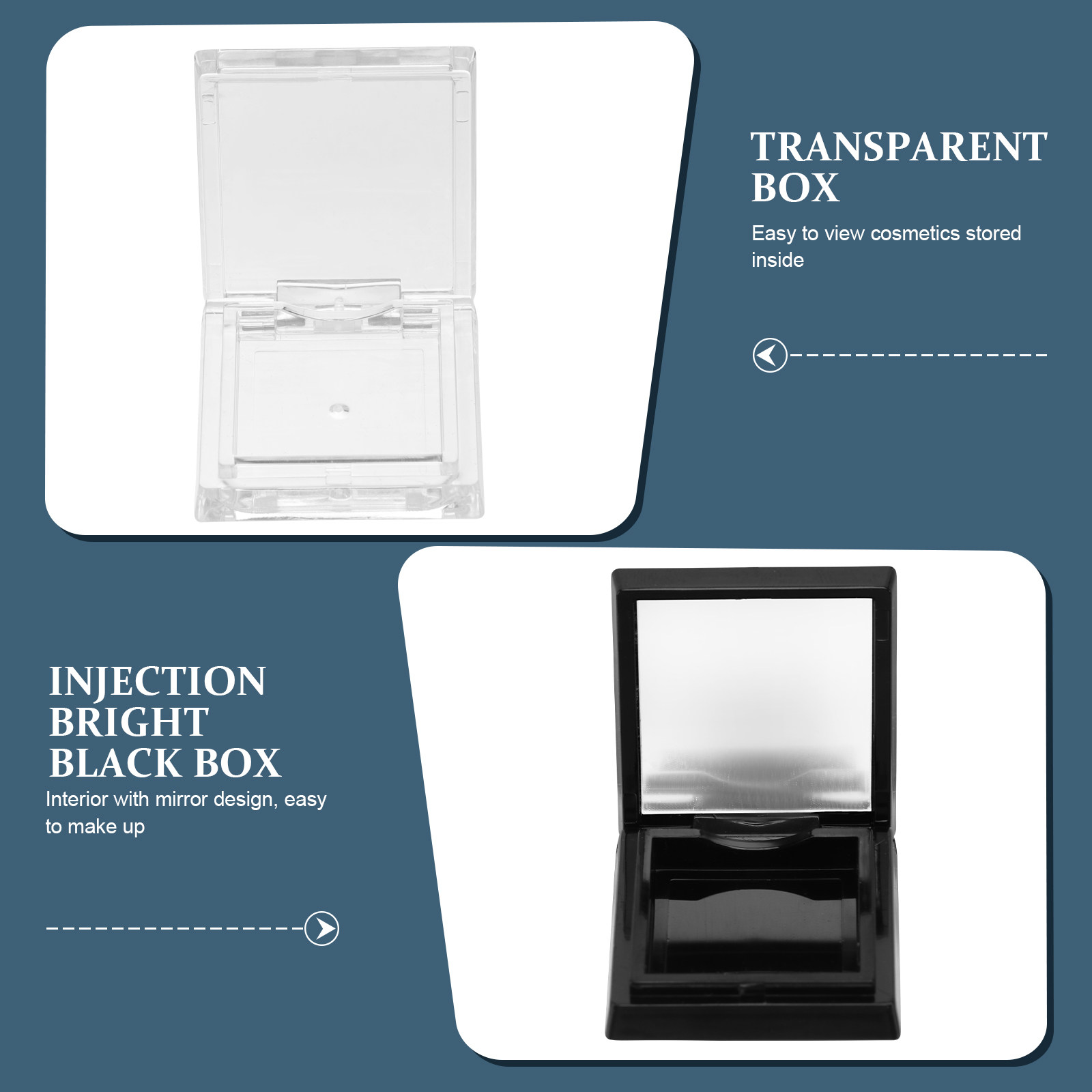 Makeup Organizer - Puste pojemniki na cienie do powiek,