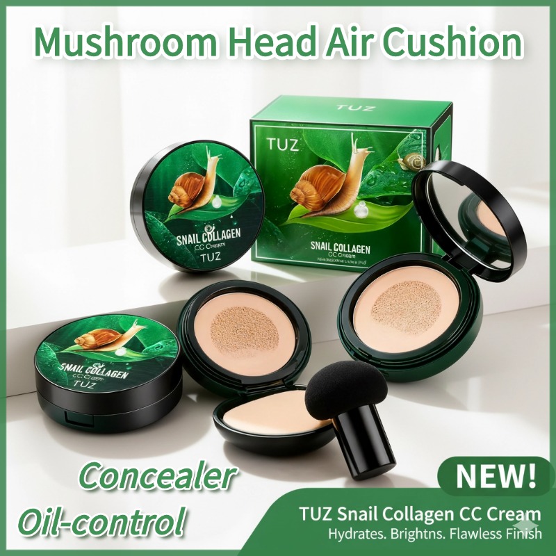 Beauty Linasi Makeup - Krem CC z poduszką powietrzną Mushroom