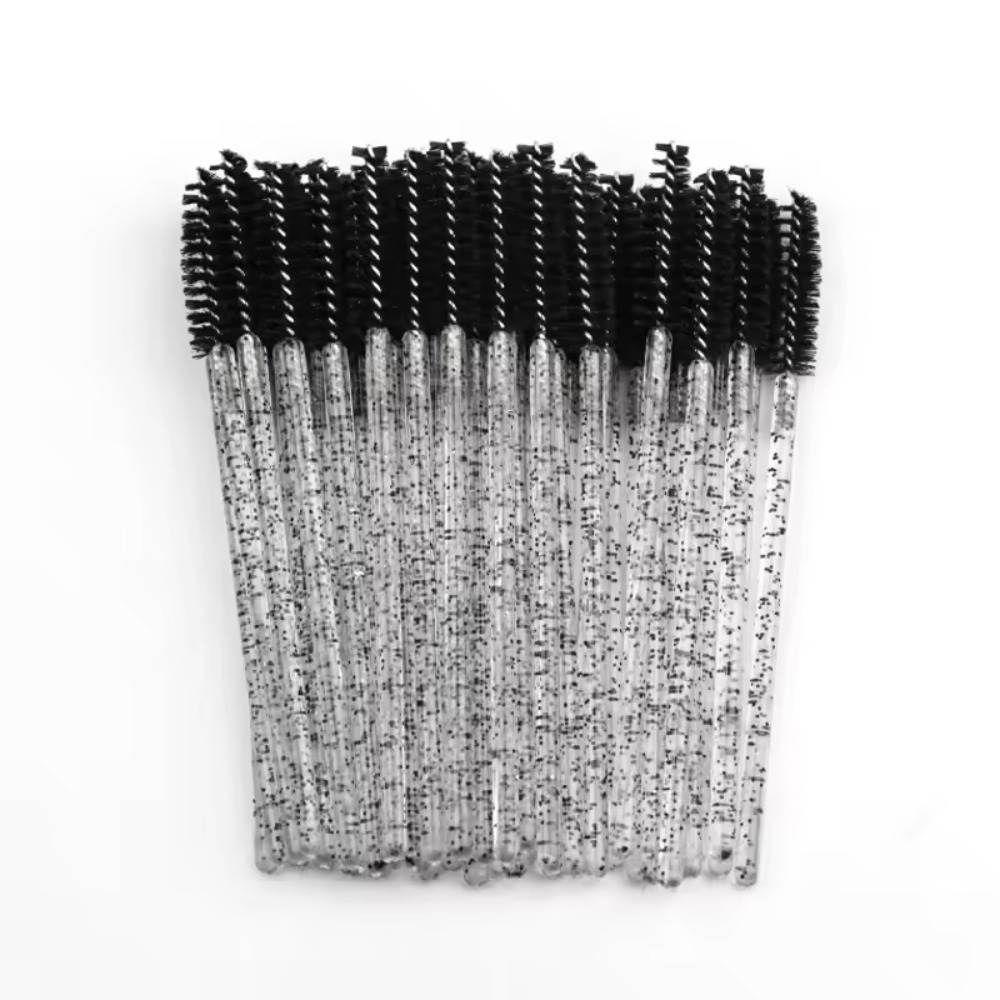 Beauty And Makeup Quotes - 50-100 SZT. Kryształowe szczoteczki do rzęs