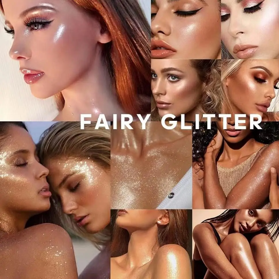 Beauty Full Makeup - Błyszczący sztyft z brokatem, kostium syreny,