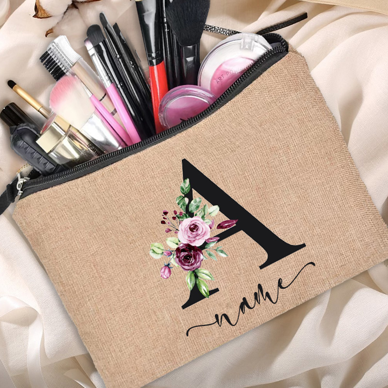 Lniana kosmetyczka Spersonaliz – Beauty Makeup Names recenzja i cena