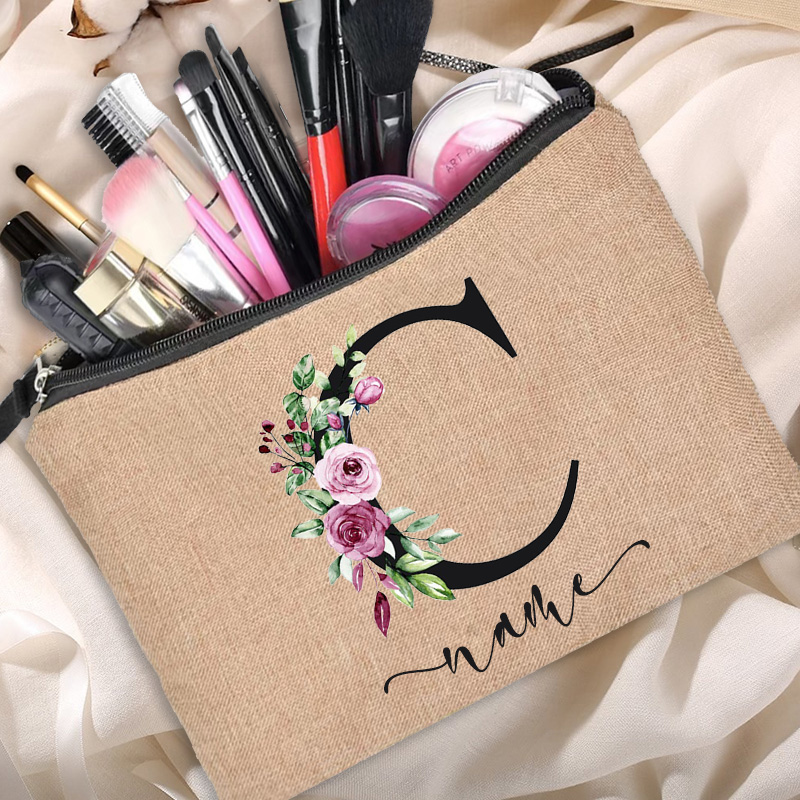 Lniana kosmetyczka Spersonaliz – Beauty Makeup Names recenzja i cena