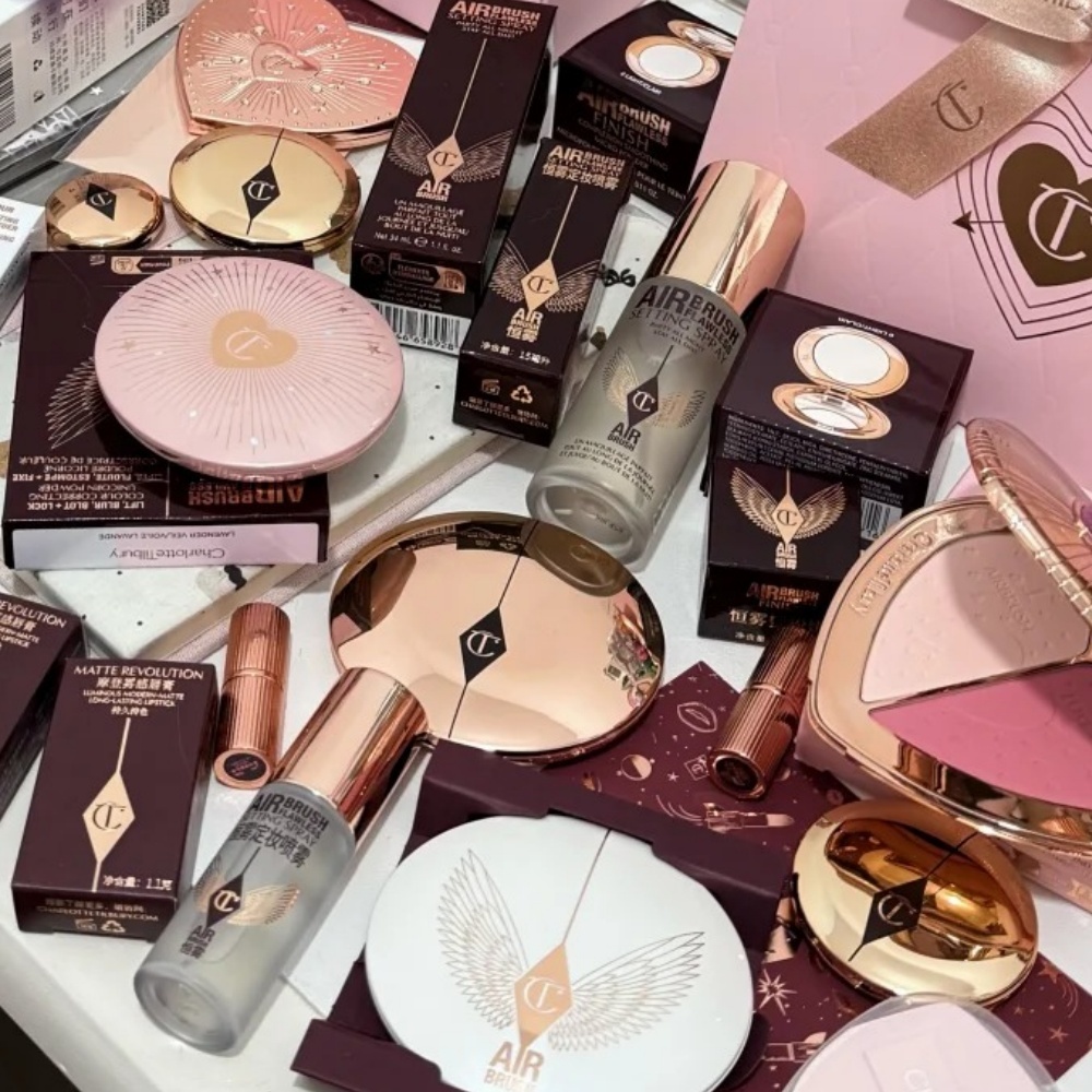 Charlotte Tilbury Airbrush Fla – Rare Beauty Makeup Kit recenzja i cena