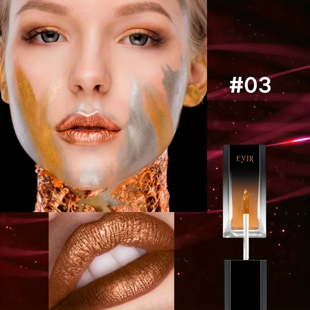 Metaliczna pomadka w płynie w  – Beauty Kiss Makeup recenzja i cena