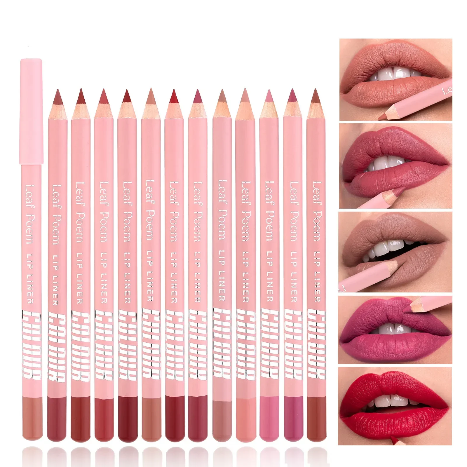 Nude Brown Lip Liner Pencil Li – Beauty Kiss Makeup recenzja i cena