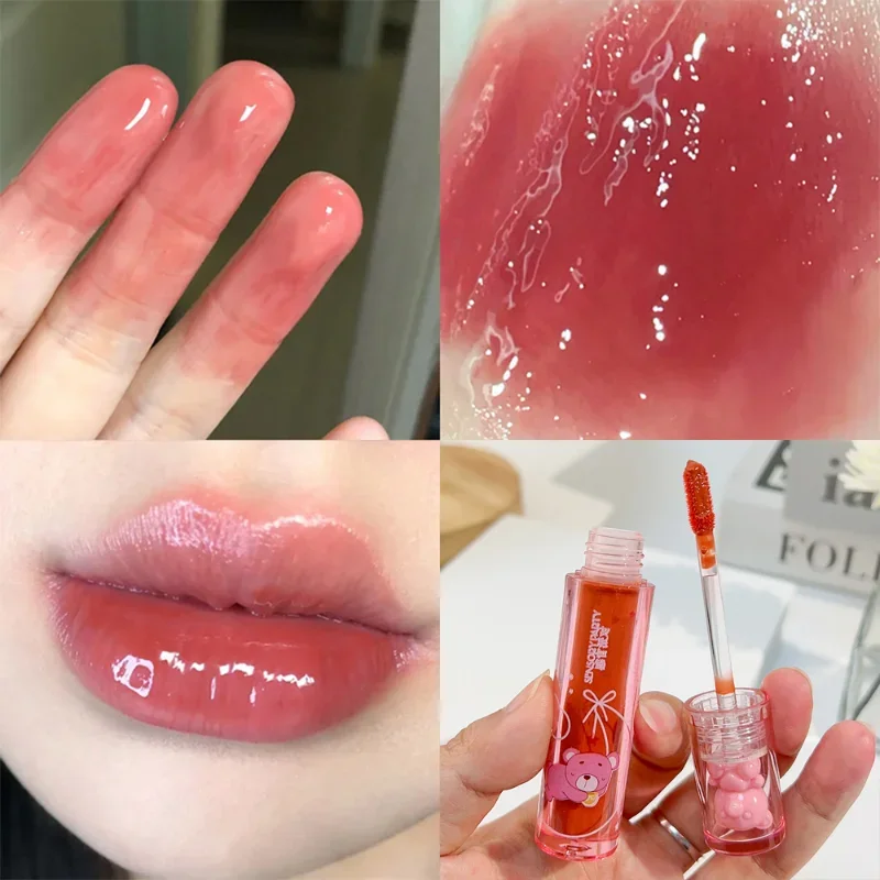 Cute Pink Bear Water Light Lip – Beauty Kiss Makeup recenzja i cena