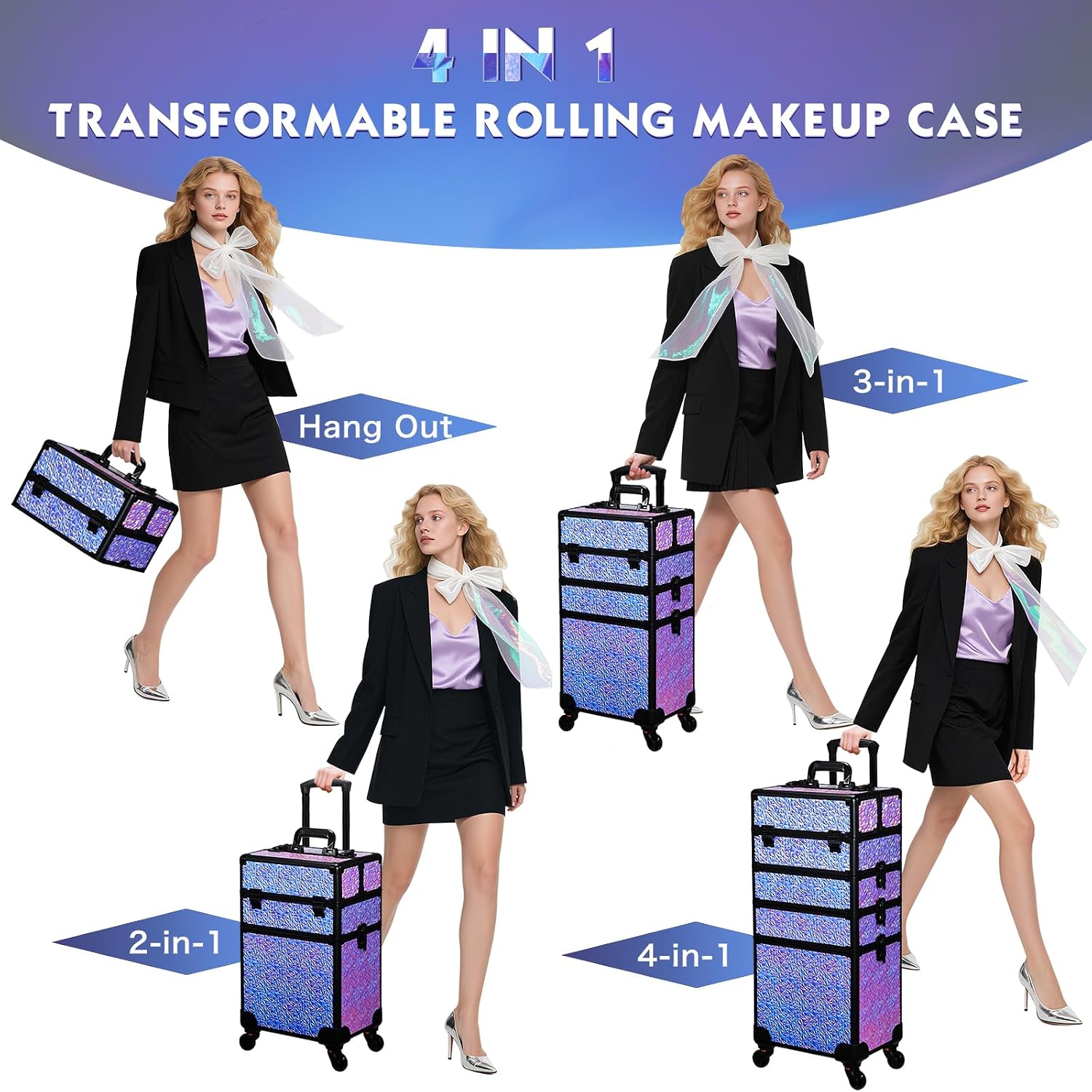 Wózek na kółkach do makijażu,  – Makeup Organizer recenzja i cena