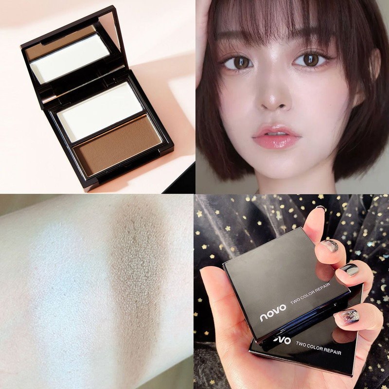 NOVO Dwukolorowa Paleta do Mak – Beauty Makeup Novo recenzja i cena
