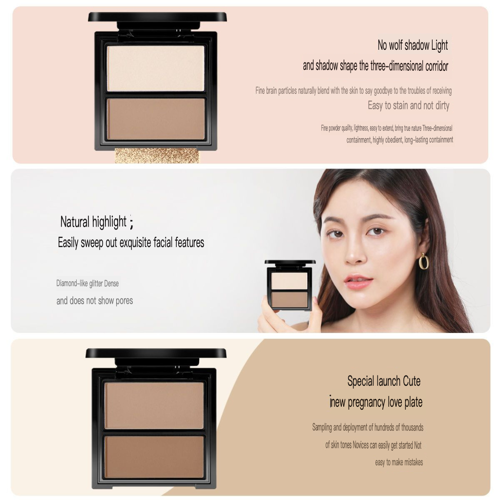 NOVO Dwukolorowa Paleta do Mak – Beauty Makeup Novo recenzja i cena
