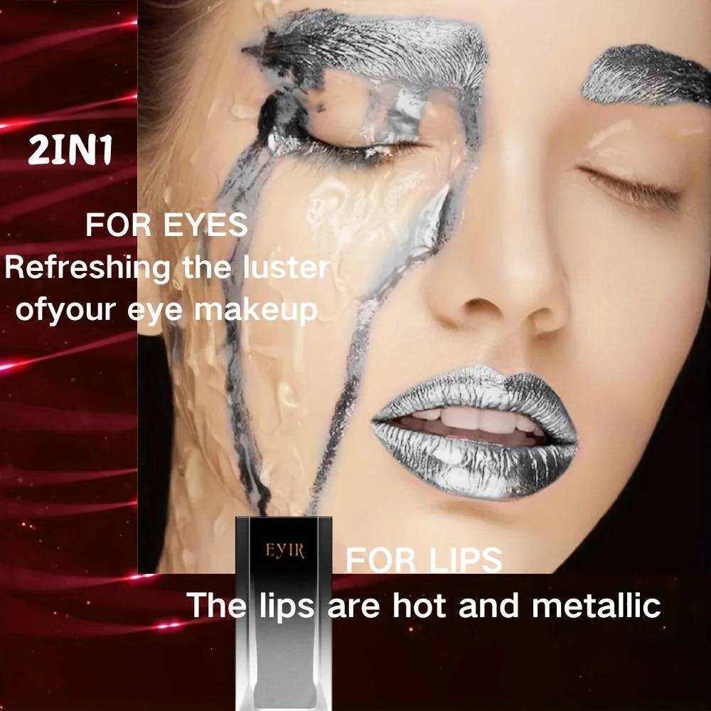 Metaliczna srebrna pomadka w p – Beauty Kiss Makeup recenzja i cena