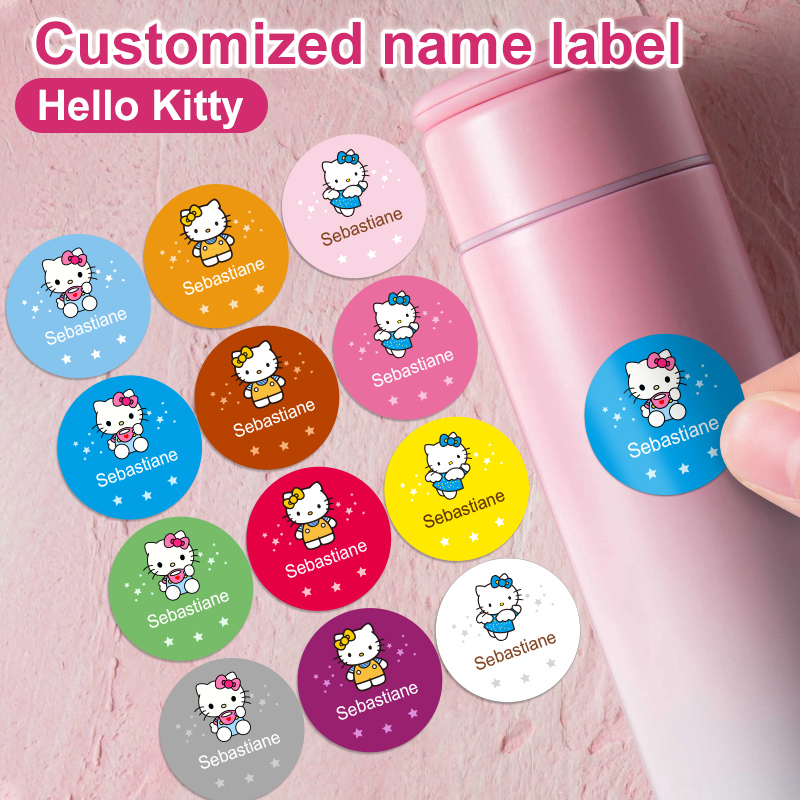 Naklejki z imieniem Hello Kitt – Beauty Makeup Names recenzja i cena