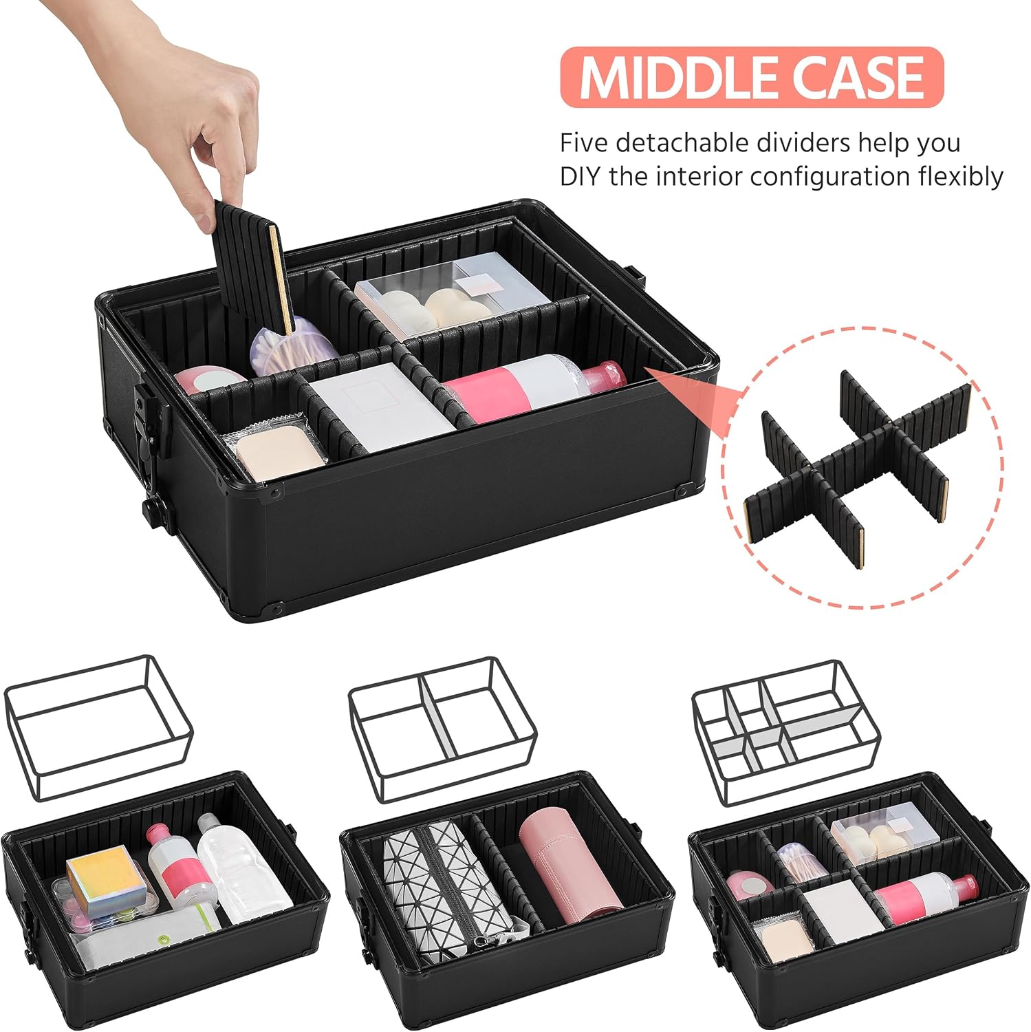 Przenośny wózek na kosmetyki,  – Makeup Organizer recenzja i cena